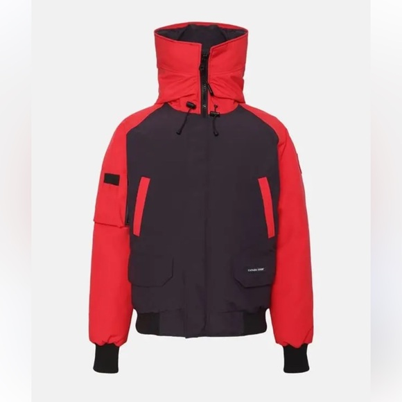 Men’s Canada Goose Red Chilliwack bomber jacket - Picture 2 of 10